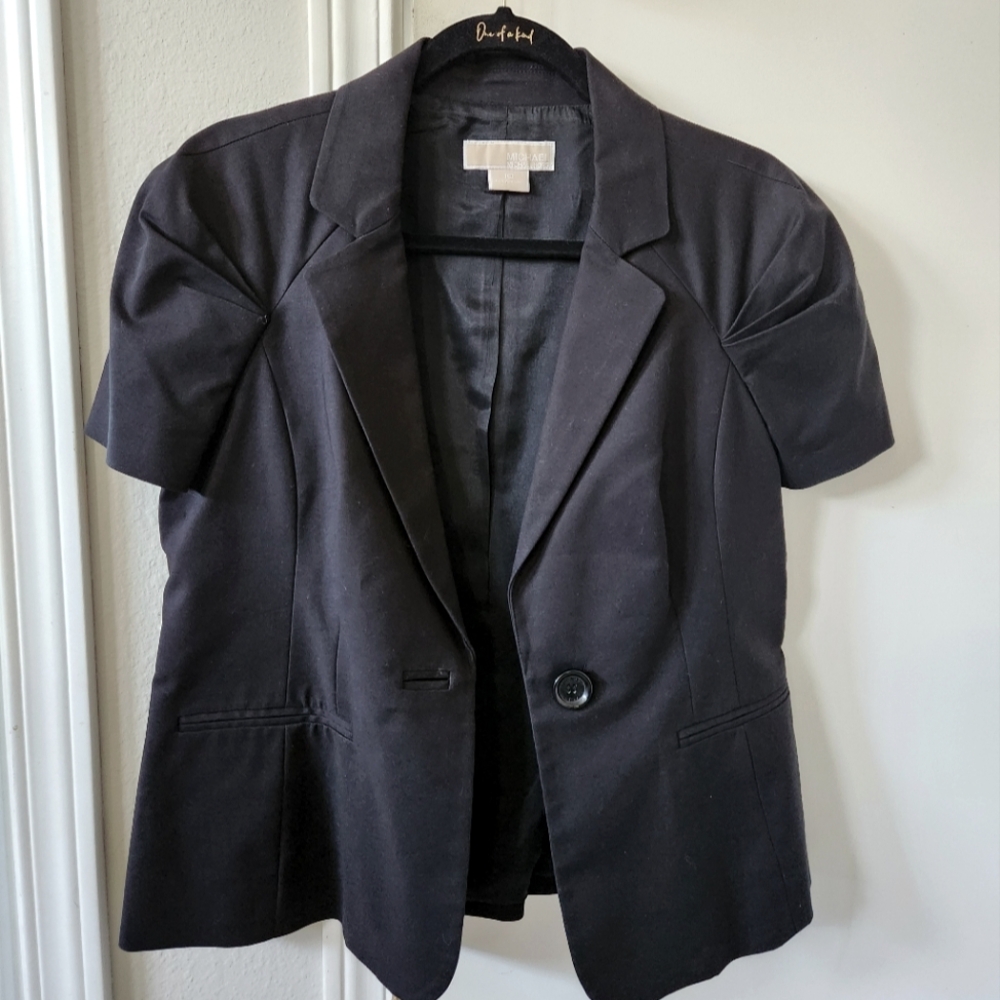 MICHAEL Michael Kors Short Sleeve Blazer